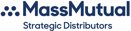 Logo for Mass Mutual Strategic Distributors partners, linking users to disability insurance section of Mass Mutual website.